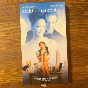 Maid In Manhattan VHS